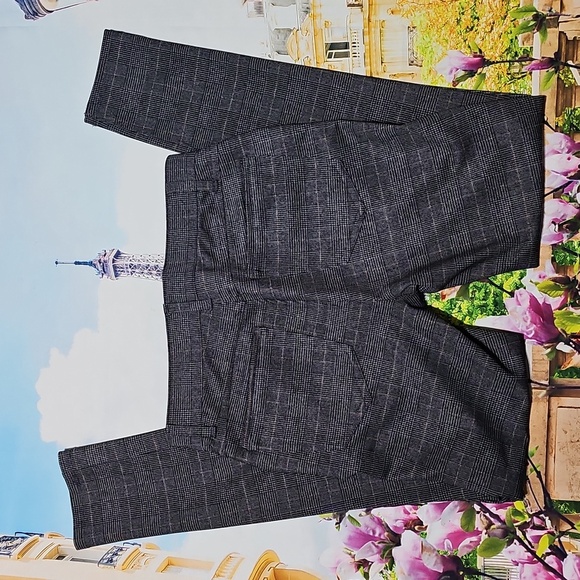 Wit & Wisdom Plaid Skinny Pants Size 2 - Picture 4 of 4